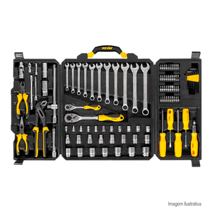 Jogo ferramentas com 110 pc - vonder