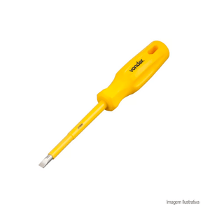 Chave de fenda 1/4x6 crv isolada - vonder