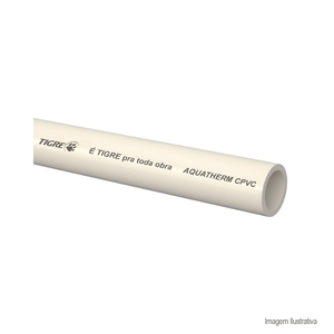 Tubo aquaterm 114mm com 3mts - tigre