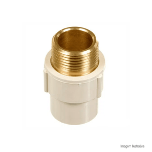 Conector macho aquatherm 22mmx1/2" - tigre