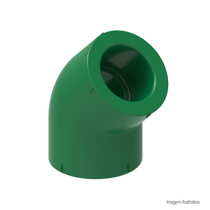 Joelho ppr 45º 63mm - tigre