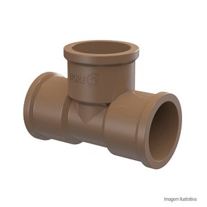 Tee soldavel 50mm - tigre