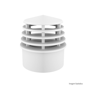 Terminal de ventilação 50mm - tigre