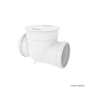 Válvula de retenção para esgoto 150mm - tigre
