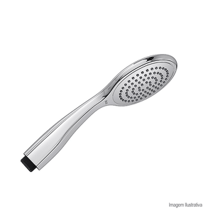 Ducha bell manual para chuveiro cromada - deca
