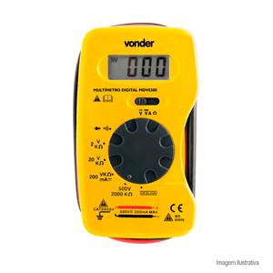 Multímetro digital mdv0300 - vonder
