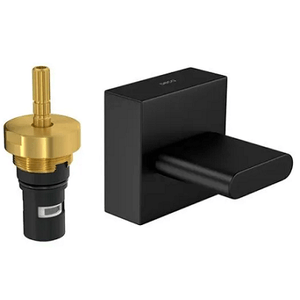 Acabamento p/reg pres 1/2 e 3/4  polo black matte