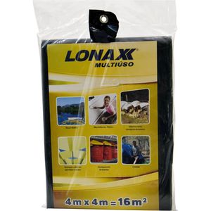 Lona multiuso 4x4 (16m2) lonax preto