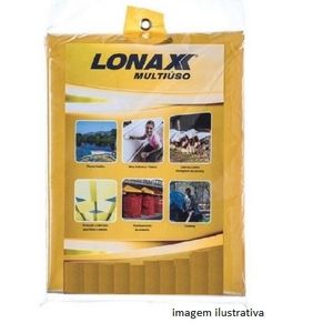 Lona multiuso 4x6 (24m2) lonax amarelo