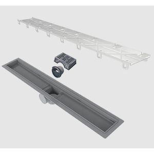 Ralo linear smart tampa oculta sifonado 60cm