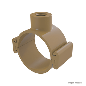 Colar tomada de pvc com trava 110x3/4 - tigre