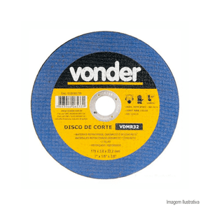 Disco de corte vdmr32 180 x 3.2m - vonder