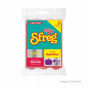 Esponja sfreg dupla face r-47812 - bettanin