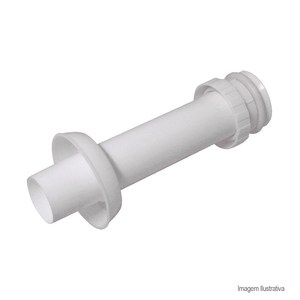 Tubo de ligação 20cm branco - astra