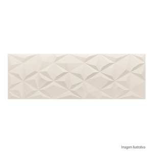 Porcelanato retificado jazz mate 33x100cm creme - portinari