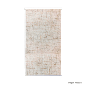 Persiana rolo blackout robust 140x160cm linho - topflex