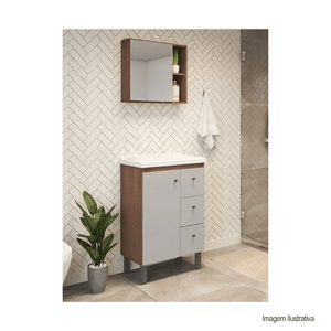 KIT CELTA 600 PARA BANHEIRO 3 PEÇAS COM PÉS tt/fn - GAAM