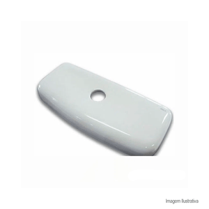 Tampa para caixa acoplada izy branco - deca