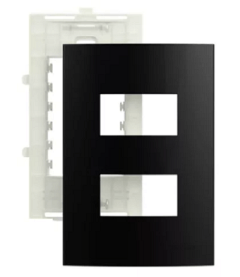 Placa_com_suporte_4x2_2_postos_separados_sleek_grafite_margirius_7931880