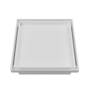 Ralo oculto quadrado univ. 15x15 branco
