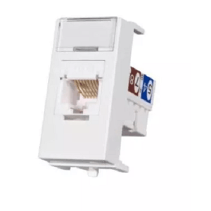 Módulo tomada informática rj45 cat5e infinitit plus branco margirius