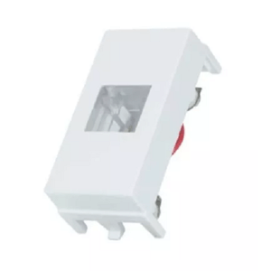 Módulo tomada telef. rj11 4f infinitit plus branco margirius