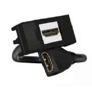 Módulo tomada hdmi infinitit plus ebony margirius