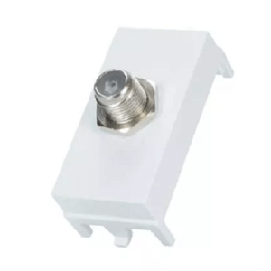 Módulo tomada tv coax 75 ohms infinitit plus branco margirius
