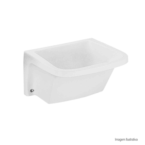 Tanque gg polido tanques 66,5x57cm branco incepa /ref. 1512620017100