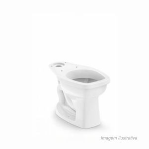 Bacia para caixa acoplada polido art 61,5x40cm branco incepa /ref. 1503550010100