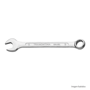 Chave combinada em aço cromado 13mm - tramontina