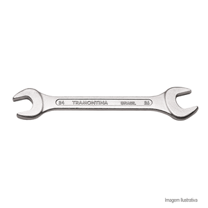 Chave fixa em aço cromado 24x26mm - tramontina