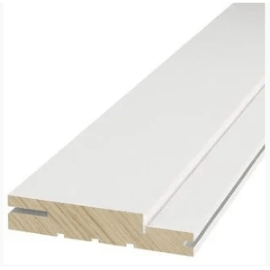 Batente famossul madeira 19cm branco s/vista
