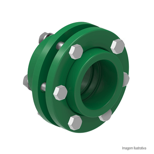 União dupla ppr com parafuso 50mm - tigre