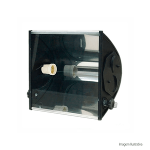 Refletor de alumínio sem lâmpada ta160 preto - taschibra