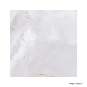 Porcelanato retificado onix bianco satin 90x90 biancogres / ref:cc0599s1.