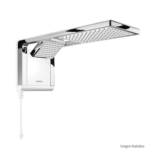 Chuveiro elétrico acqua duo ultra 220v branco/cromado lorenzetti/ ref:7510101