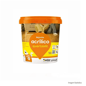 Rejunte acrílico 1kg ypê - quartzolit