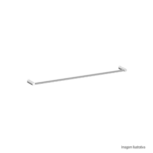 Toalheiro barra 60 cm flow cromado celite/ref:b5042f3cr0.