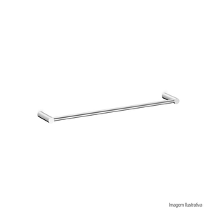 Toalheiro barra 400mm flow cromado celite/ref:b5044f3cr0.