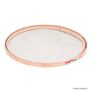 Peneira redonda de madeira para areia 55cm - nove54