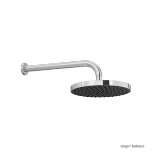 Chuveiro flex plus redondo 220mm cromado deca /ref:2085.c.std.