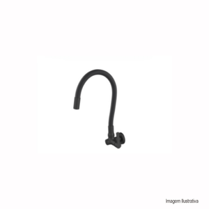 Torneira para cozinha 2166 c55 all black parede -  imperatriz