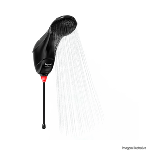 Chuveiro elétrico sublime 220v black zagonel
