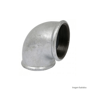 Joelho galvanizado 90° 2.1/2" - remadi