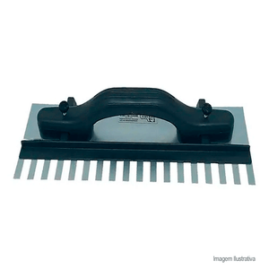 Desempenadeira dentada regulável 43x12cm - detop
