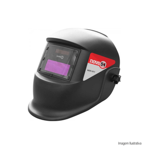 Máscara para solda visor escurecimento automatico osten ferragens /ref:7076954011.