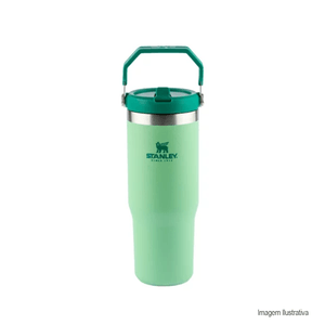 Tumbler térmico flip straw jade 887ml stanley /ref:08250.