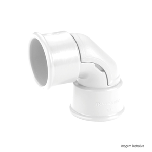 Lizflex multi cotovelo 90° 1" branco tramontina /ref: 57256009.