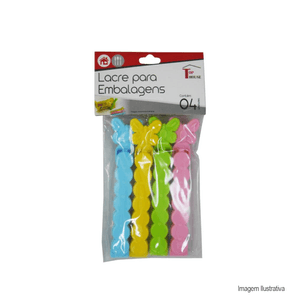 Lacre embalagem 4 pcs top rio/ref:trc7260.